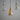 Handblown Glass Teardrop Pendant - 3 colours