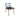 Teak and Black Leather Dining Chair (full) Pre-Order Now