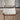 Teak and Woven White Leather Dining Chair IN STOCK
