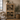Recycled Elm Four-Door Glass Cabinet