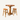 Rustic Recyled Teak Bar & Tractor Seat Stools