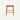 Teak Bar Stool - Tan