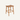Teak Bar Stool - Tan