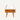 Leather and Teak Bench Seat - White