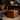 Whiskey Square Leather Ottoman