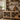 Recycled Elm Sideboard with Glass Doors - 4 Door