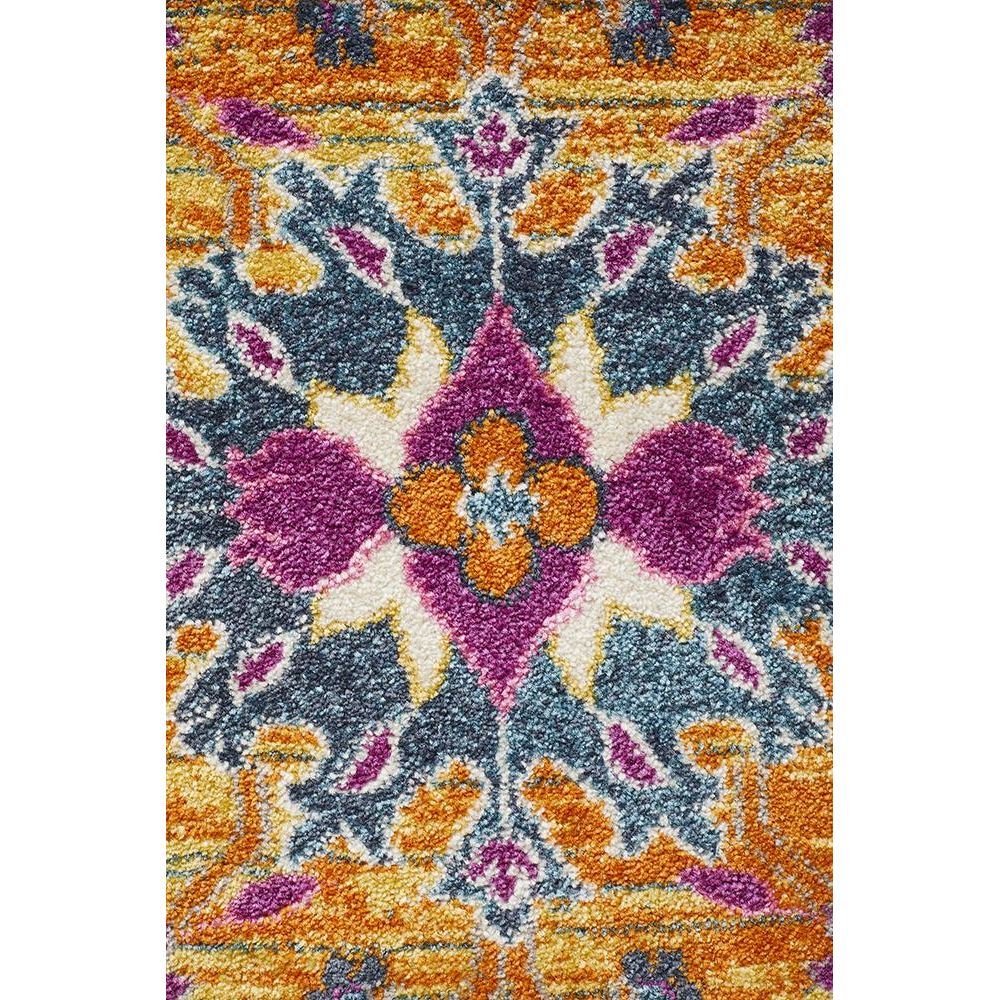 Barcelona 210 Boho Rust Rug
