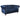 Classic Navy Velvet Sofa - 2 Seater