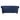 Classic Navy Velvet Sofa - 2 Seater