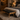 Leather and Teak Bench Seat - Black