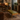 Leather and Teak Bench Seat - Retro Green