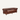 A classic brown leather Chesterfield sofa with tufted button detailing, rolled arms, and carved wooden legs