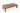 Natural Recycled Teak Coffee Table