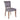 Detroit Grey Linen Dining Chair - Bosquet Leg