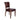 Detroit Vintage Leather Chair- Maron Leg