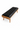 Leather and Teak Bench Seat - Black