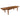Dark Mango Wood Double Extension Table - Only 3 left instock