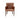 Ballroom Armchair - Brown Aged Leather