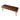 Leather and Teak Bench Seat- Brown sold out - available in White & Retro green