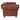 Side on view of a chesterfield armchair
