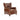 Leather Recliner armchair on white back round