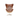 Brown leather swivel chair with geometric pattern on a white background