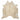 Natural Cow Hide Rug - Champagne
