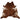 Natural Cow Hide Rug - Brown & White